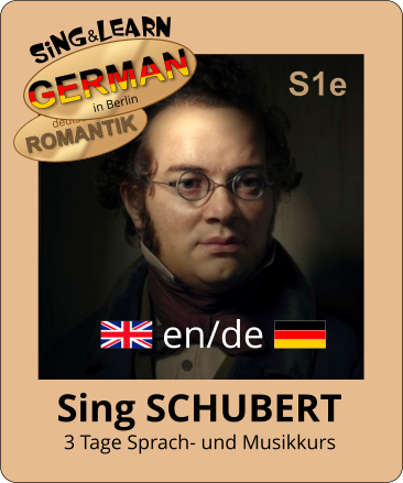 Sing SCHUBERT-Lieder